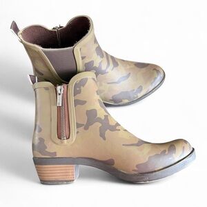 Lucky Brand Camouflage Ankle Rain Boots